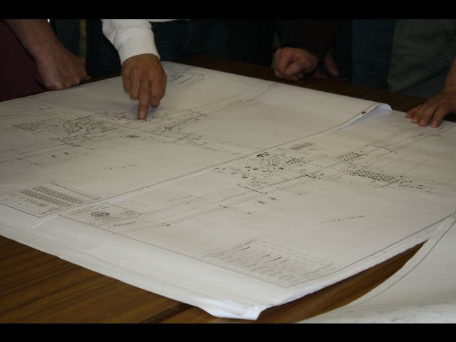 Assemblée pour les travaux du pont
