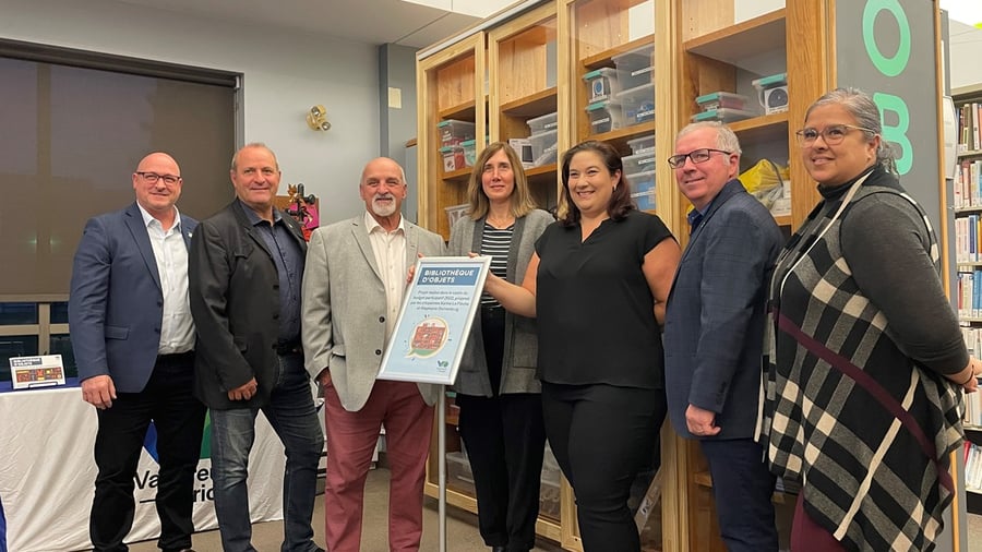 Vaudreuil-Dorion inaugure sa bibliothèque d'objets